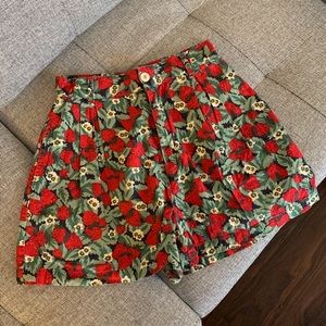 Vintage Esprit Strawberry Shorts
